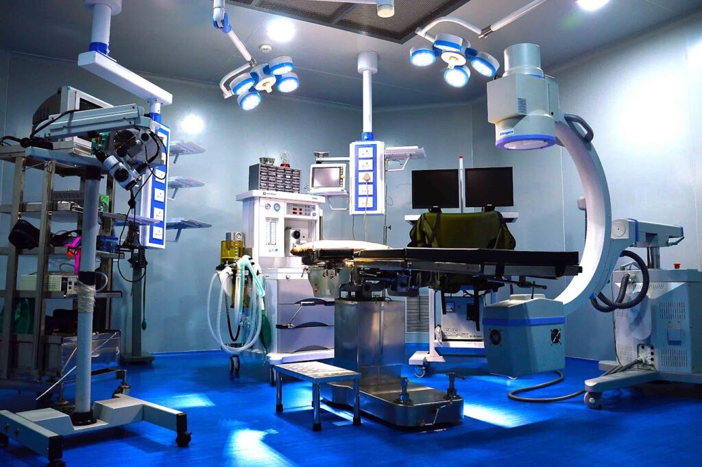 Operation theatre at Kharghar Medicity Hospital