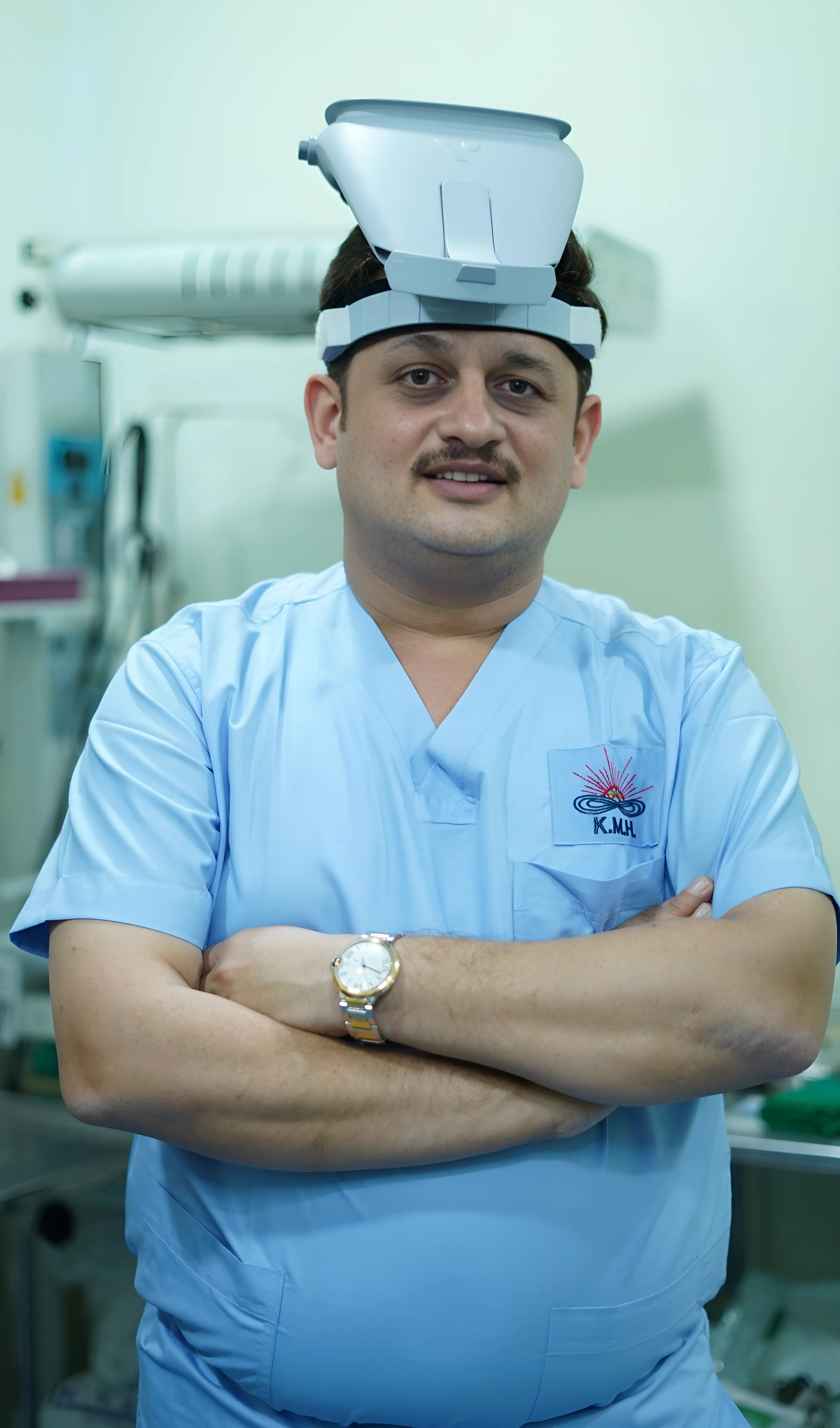 Dr. Pramod Bhor at Joint Robo in Kharghar
